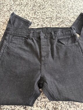 Tavik Slim Straight Black Denim Jeans